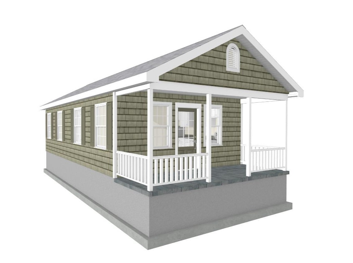 Buttonwood Cottage Plan - 499 sq. ft.