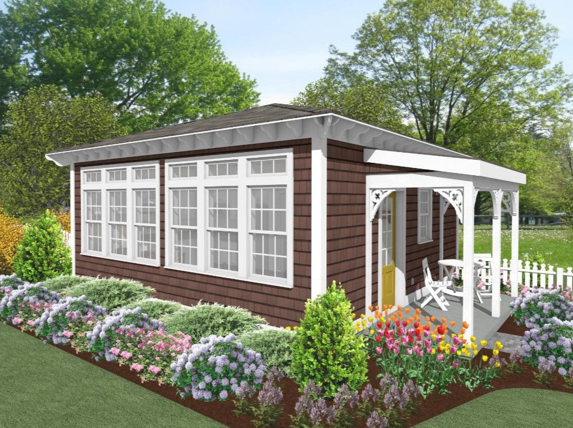 Gardenville Cottage Plan - 400 sq. ft.