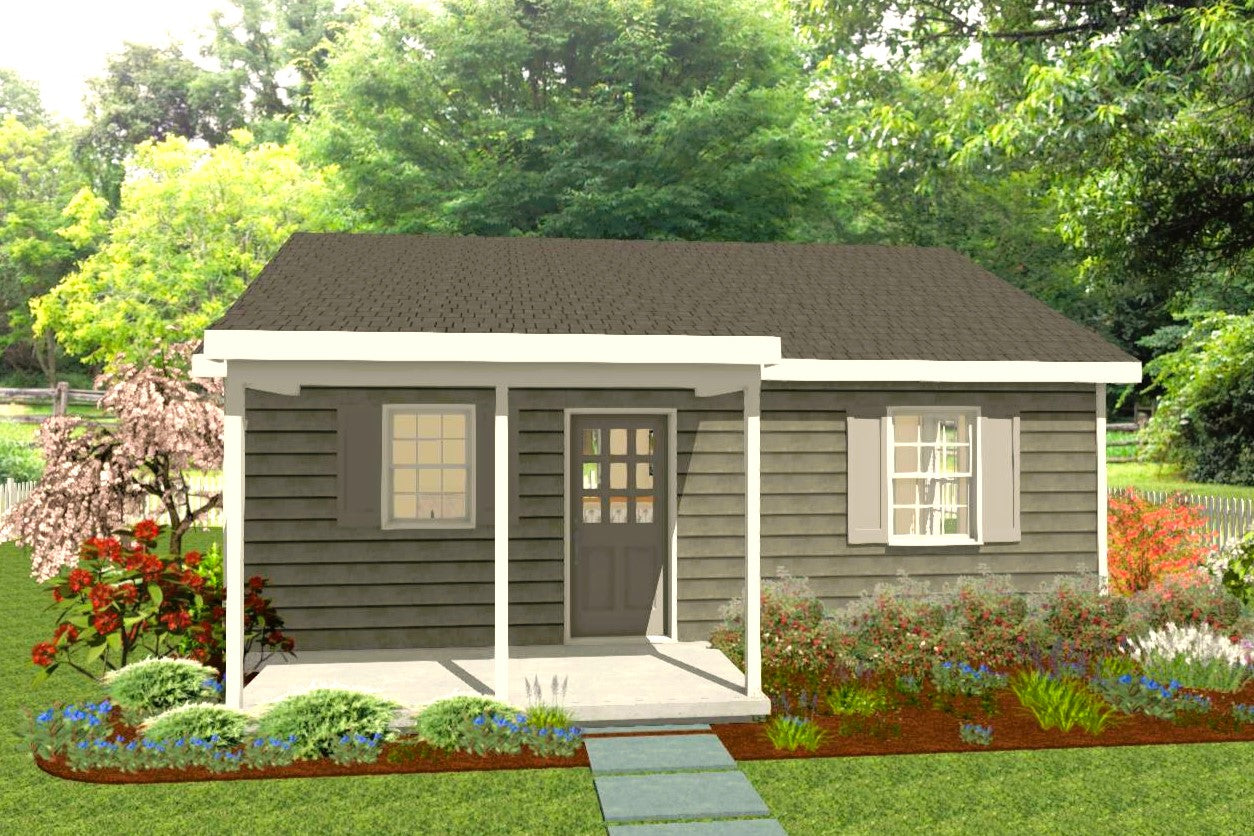 Hanover Cottage Plan - 572 sq. ft.