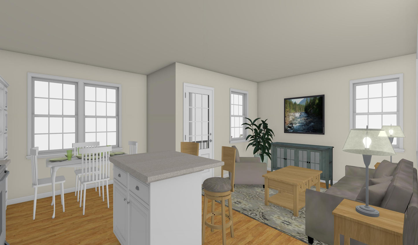West Branch Cottage - 681 sq. ft.