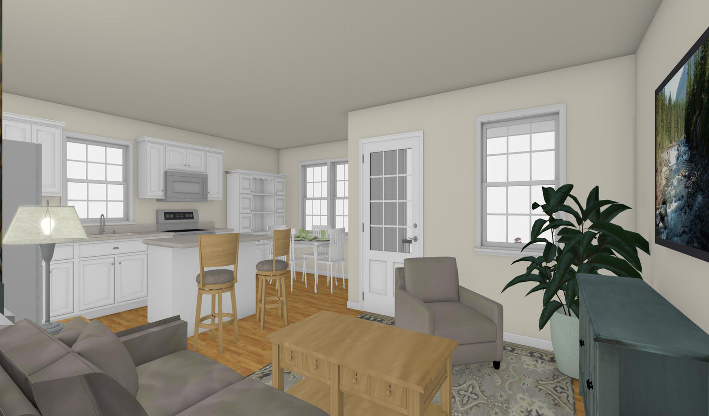 West Branch Cottage - 681 sq. ft.
