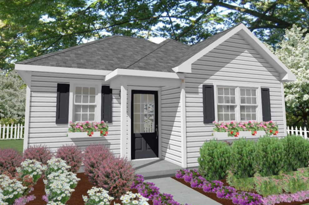 Ashland Cottage Plan - 528 sq. ft.