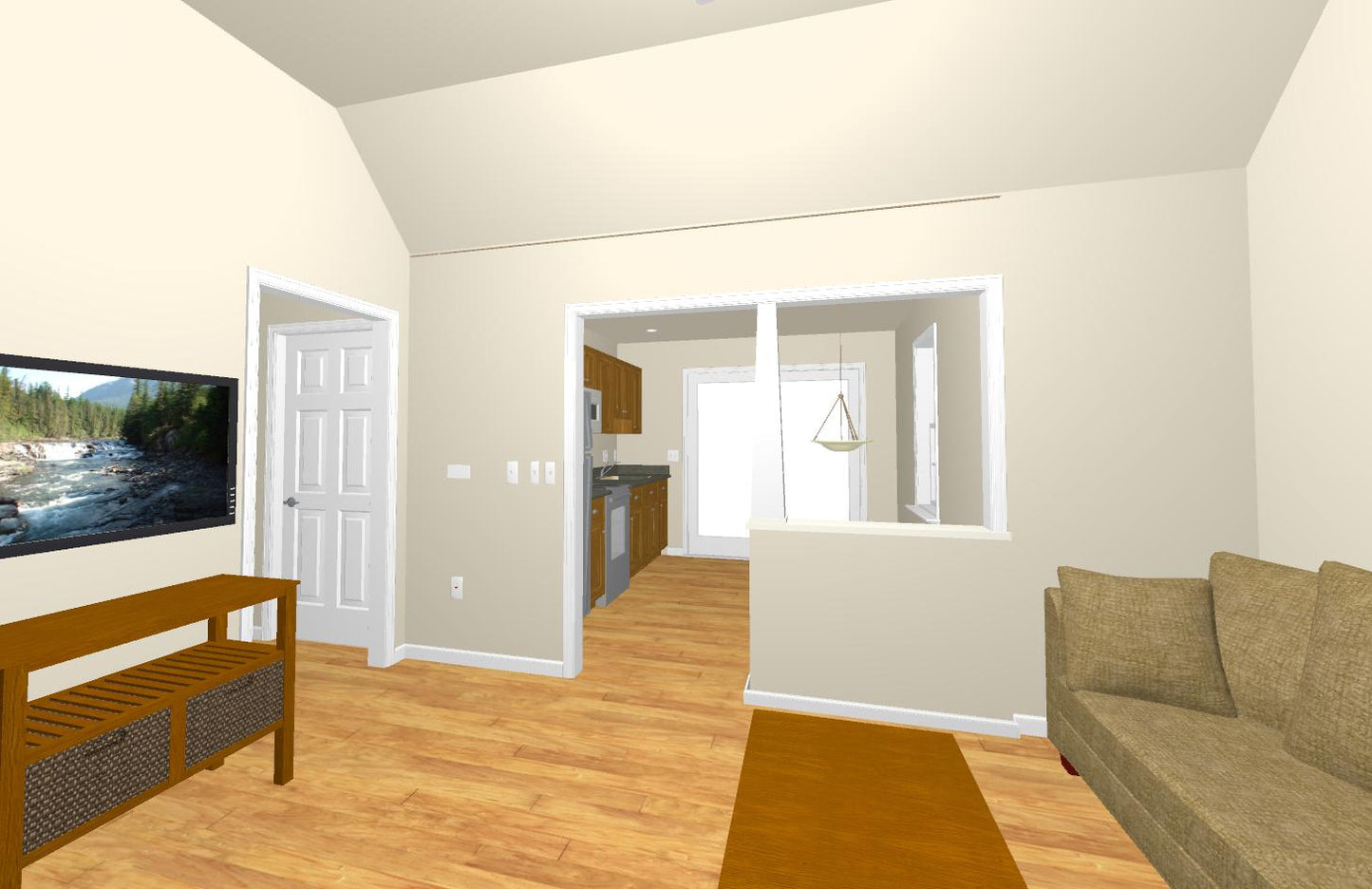 Avondale Cottage Plan - 550 sq. ft.