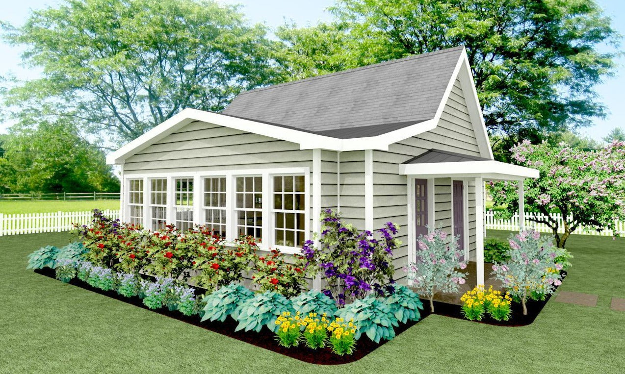 Bridgeton Cottage Plan - 568 sq. ft.