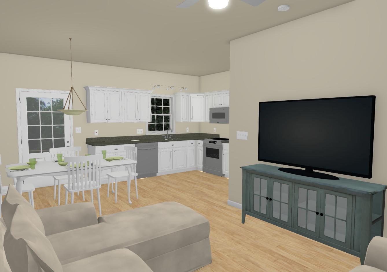 Fairhaven Cottage Plan - 528 sq. ft.