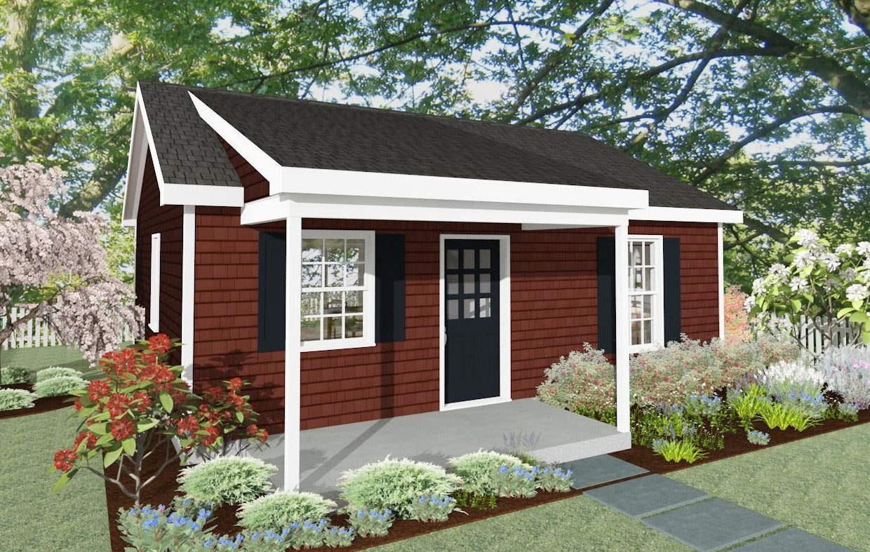 Hamilton Cottage Plan - 572 sq. ft.