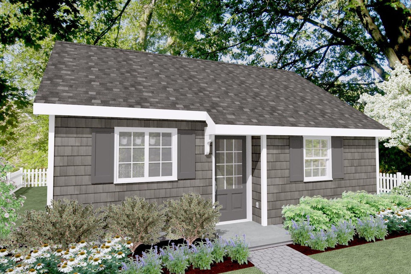 Hartwick Cottage Plan - 538 sq. ft.