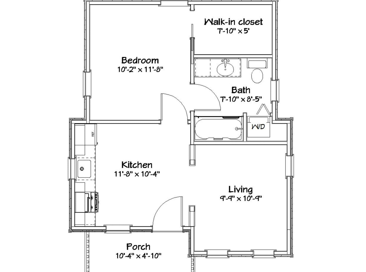 Meadow Run - basic floor plan
