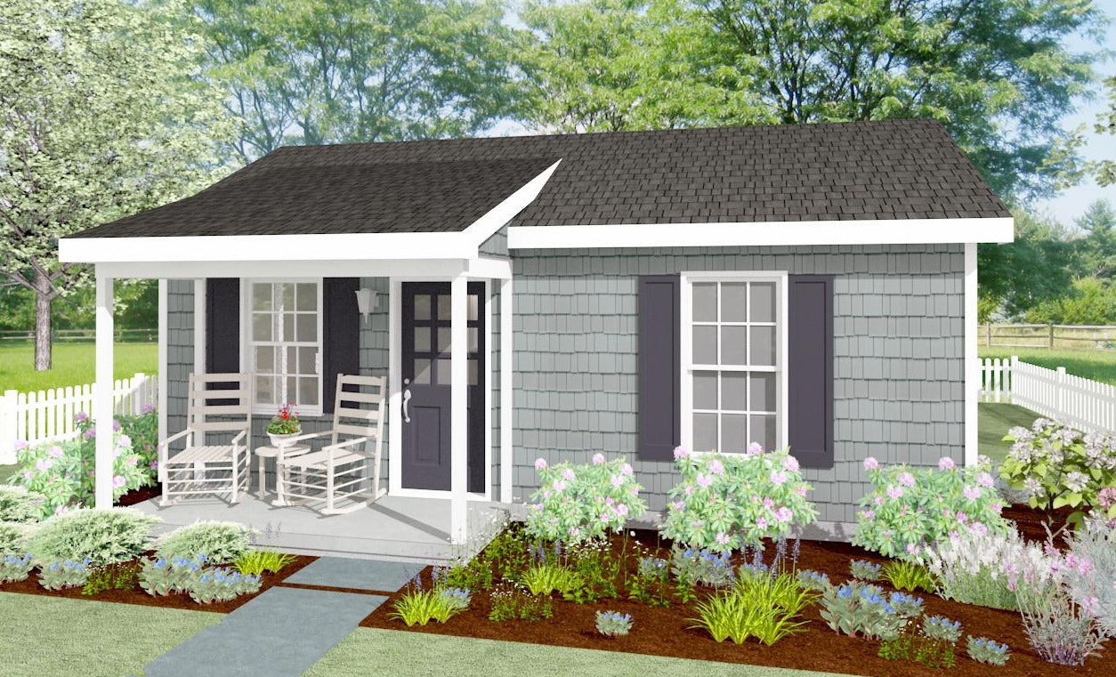 Millford Cottage Plan  -  400 sq. ft.