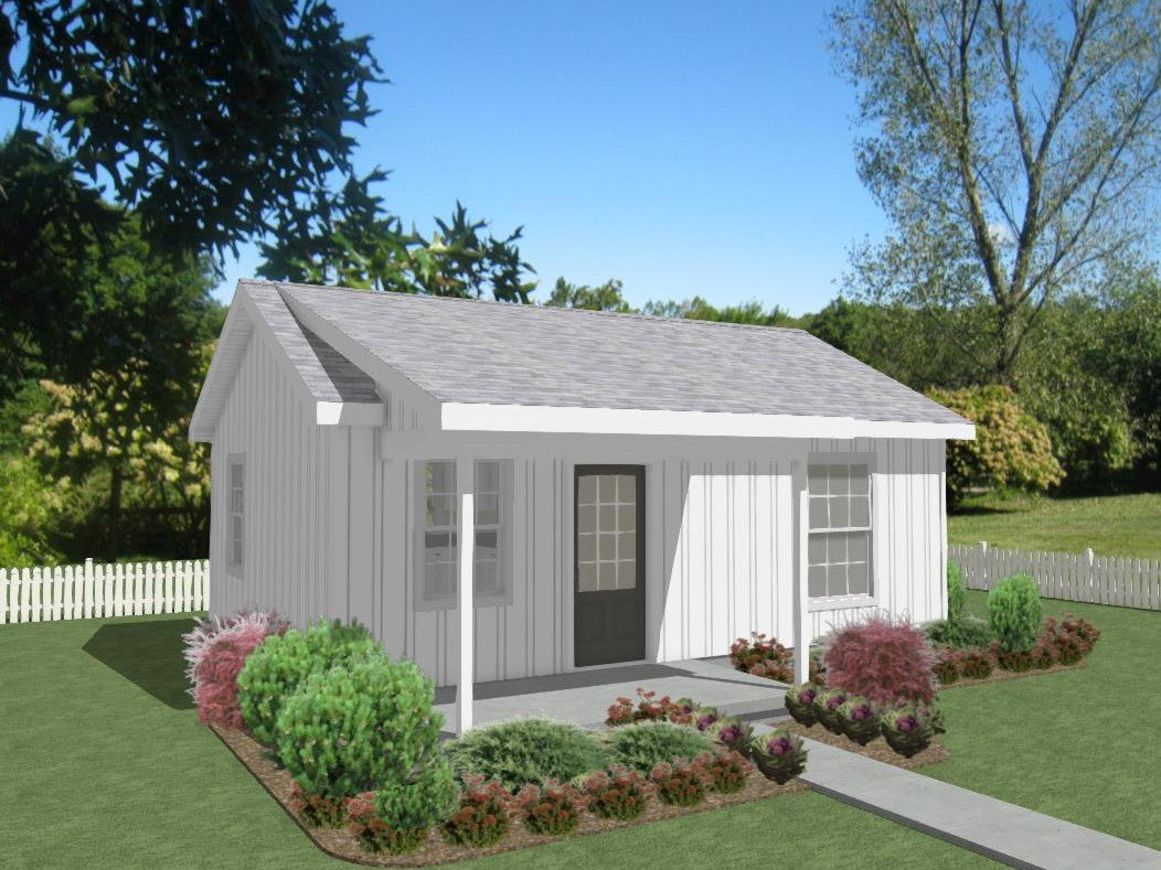 Millstream Cottage Plan - 450 sq. ft.
