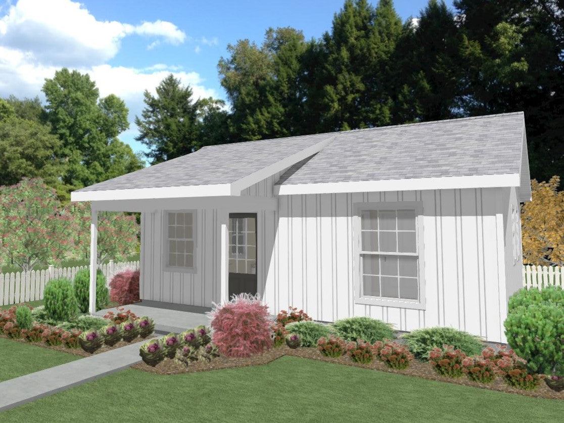 Millstream Cottage Plan - 450 sq. ft.