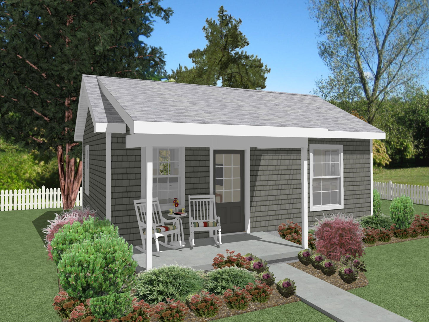 Millstream Cottage Plan - 450 sq. ft.