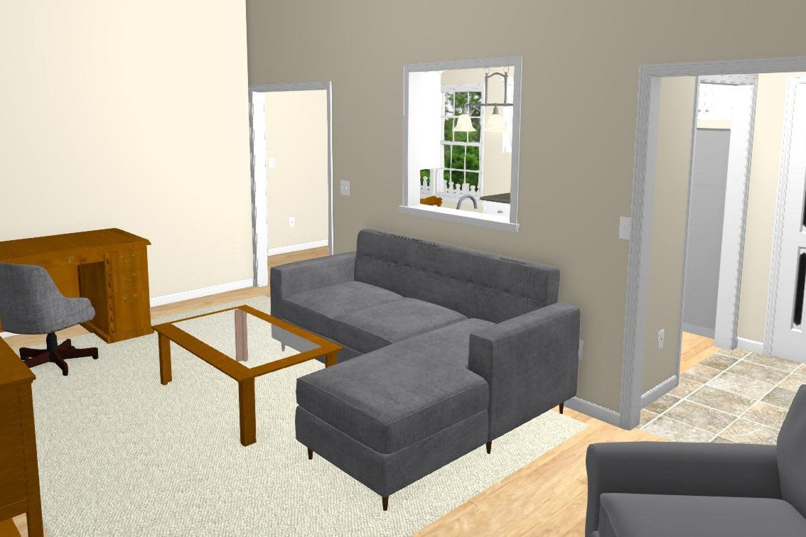 Rosewood Cottage Plan - 651 sq. ft.