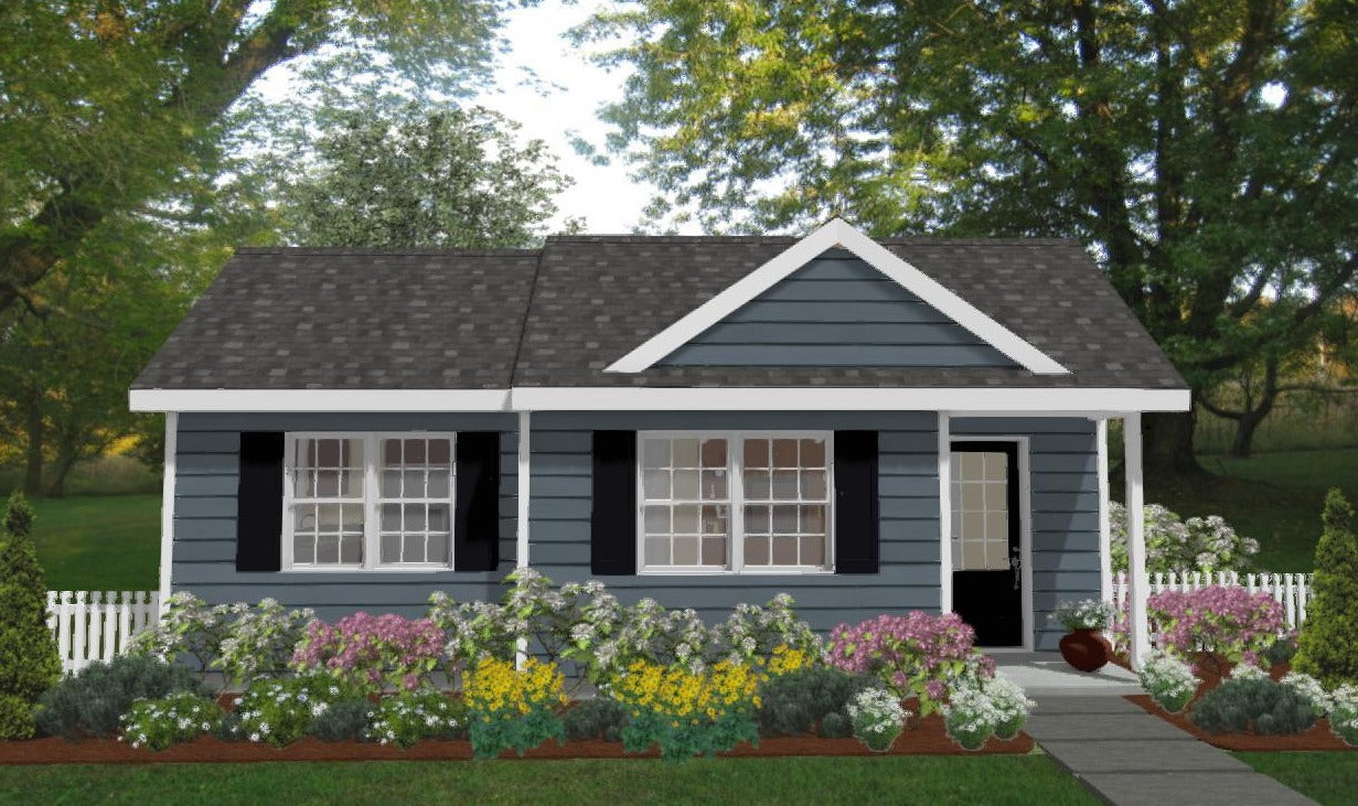 Stockton Cottage Plan - 560 sq. ft.