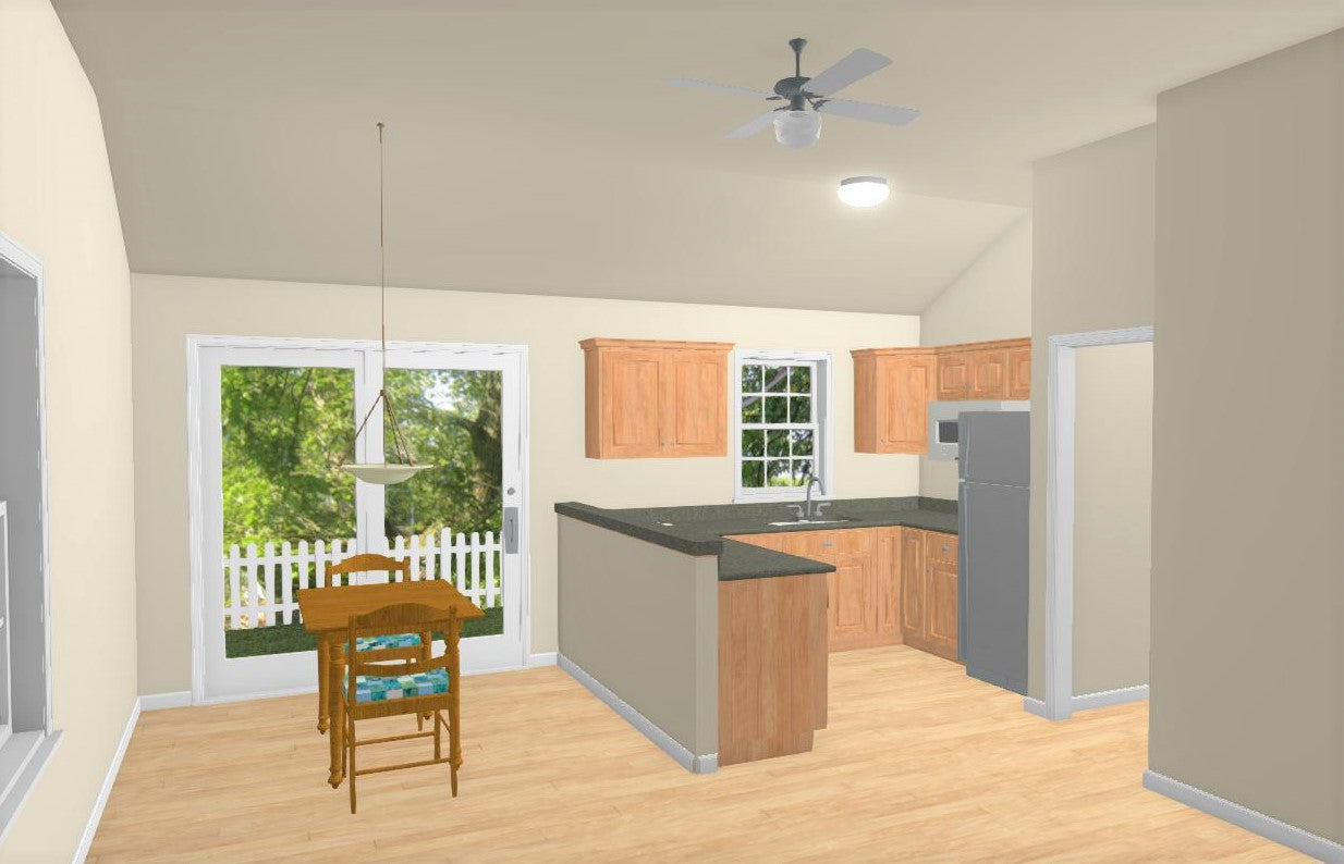 Sundale Cottage Plan - 630 sq. ft.