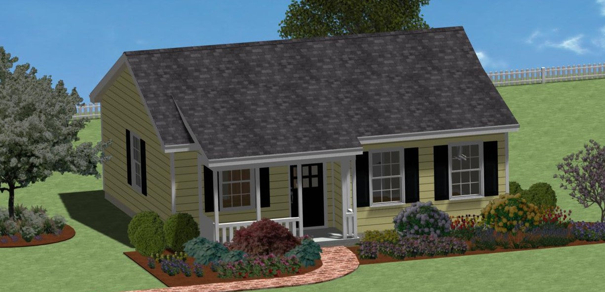 Sundale Cottage Plan - 630 sq. ft.