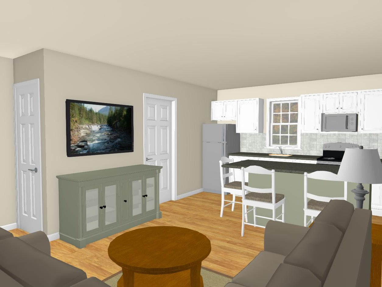 Valley Falls Cottage - 500 sq. ft.