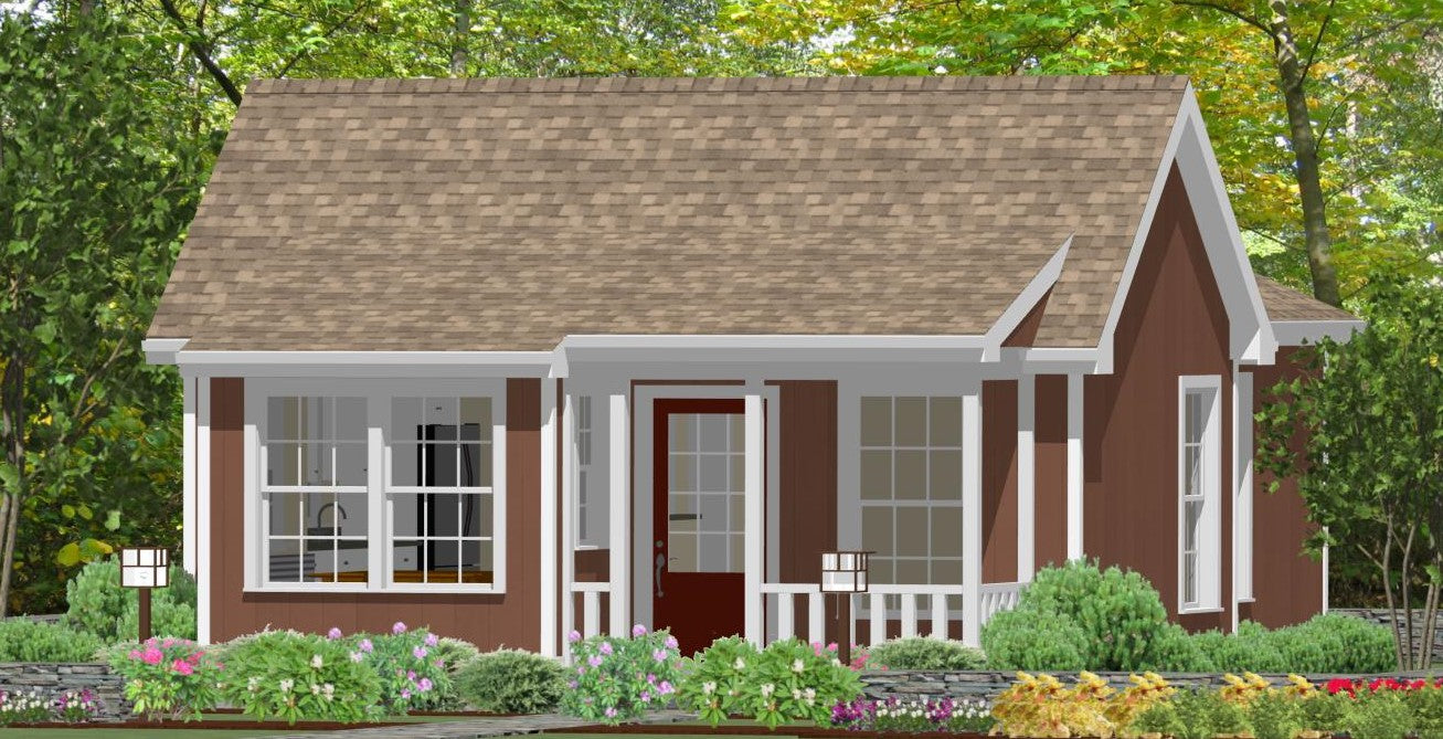 Westbrook Cottage Plan  -  612 sq. ft.