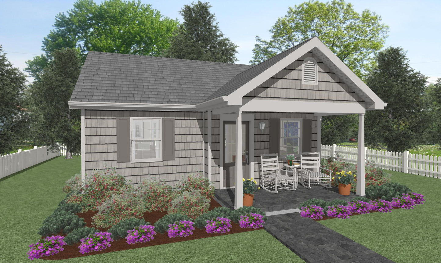 Durham Cottage - 496 sq. ft.