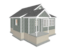 Load image into Gallery viewer, Pebble Hill Cottage Plan - 551 sq. ft.