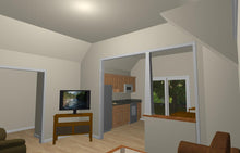 Load image into Gallery viewer, Spring Valley Cottage Plan  -  592 sq. ft.