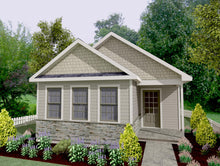 Load image into Gallery viewer, Claremont Cottage Plan - 580 sq. ft.