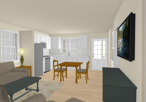 Elverson Cottage Plan - 538 sq. ft.