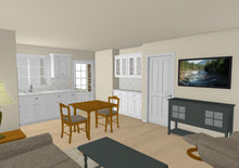 Load image into Gallery viewer, Elverson Cottage Plan - 538 sq. ft.
