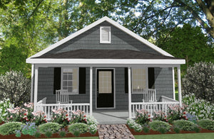 Forrest Grove Cottage Plan - 576 sq. ft.