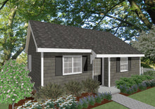 Load image into Gallery viewer, Hartwick Cottage Plan - 538 sq. ft.