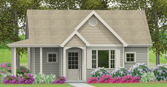 Tuckaway Cottages | Custom Small House Plans Under 800 Square Feet ...