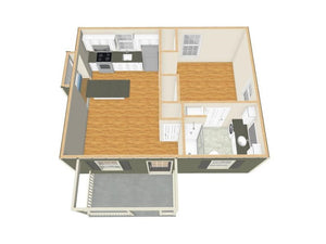Oak Hill Cottage - 500 sq. ft.