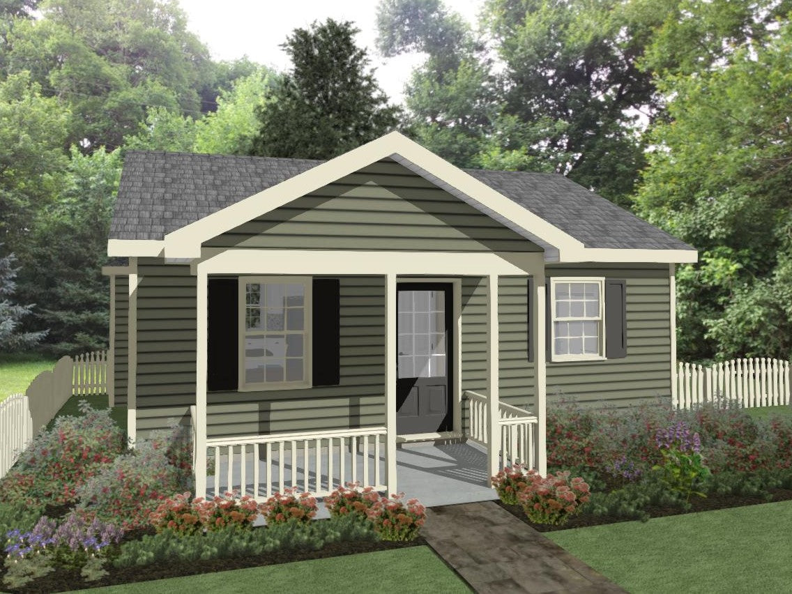 Tuckaway Cottages | Custom Small House Plans Under 800 Square Feet ...