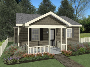 Oak Hill Cottage - 500 sq. ft.