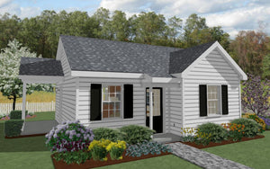 Pine Grove Cottage Plan - 538 sq. ft.