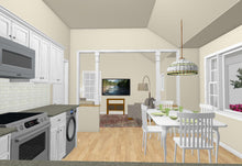 Load image into Gallery viewer, Roxbury Cottage Plan - 600 sq. ft.
