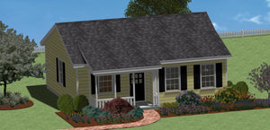 Sundale Cottage Plan  -  630 sq. ft.